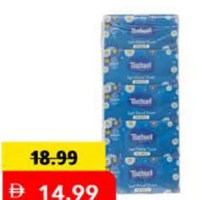 Packwell Facial Tissue Emb 2ply