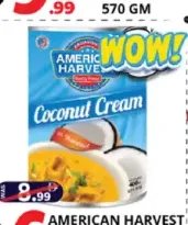 American Harvest Coconut Cream