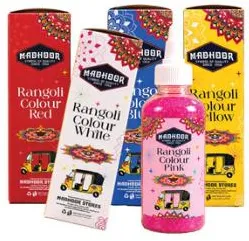 Madhoor Rangoli Powder Assorted