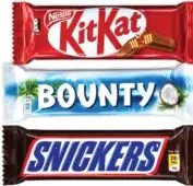 Bounty/KitKat/Snickers Chocolate