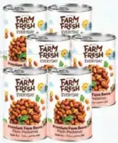 Farm Fresh فول مدمس فارم فريش / فاصوليا مطبوخة في صلصة طماطم