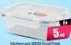Kitchenmark Food Fresh Container Rect SF9132