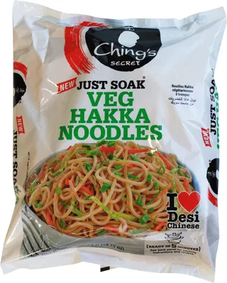 Chings Just Soak Veg Hakka Noodles
