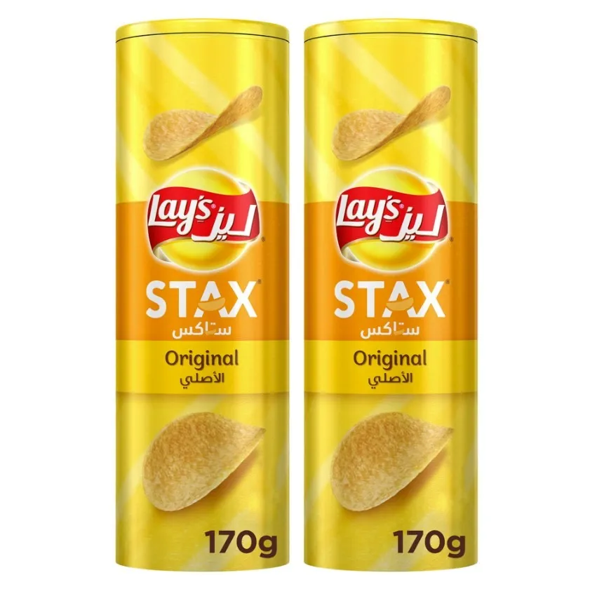 Lay'S Stax شيبس بالنكهة الأصلية