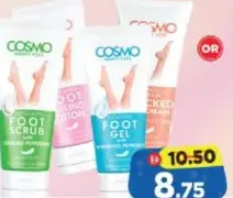 Cosmo Foot Scrub/Lotion/Cream/Gel Assorted