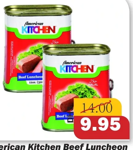 American Kitchen Beef Luncheon Meat
