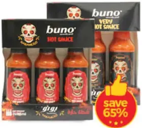 Buno صلصة هابانيرو حارة