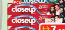closeup Tooth Paste Menthol Fresh/Red Hot