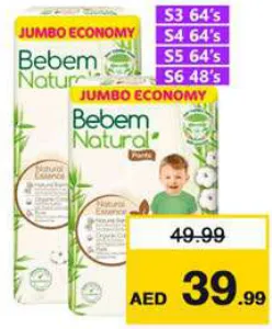 Bebem Natural Pants Jumbo Assorted