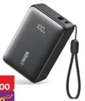 Anker Zolo Power Bank Digital Display, 15W Output, 5,000mAh Capacity