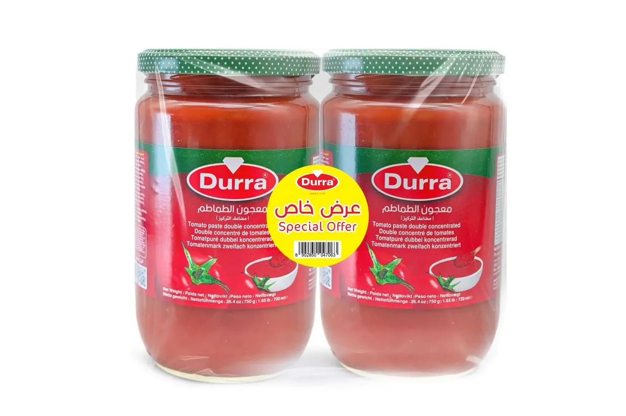 Durra معجون طماطم لاكنور