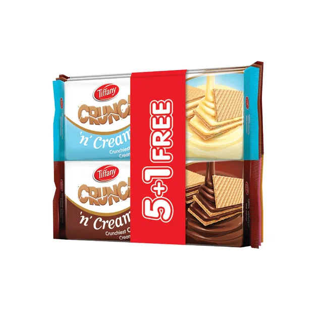 Tiffany Wafer Crunch Assorted 65Gmx6Pcs
