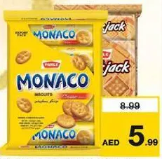 Parle بسكويت بارلي موناكو