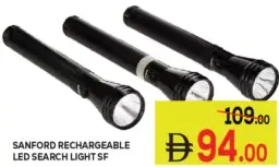 Sanford Rechargeable Led Search Light Sf