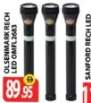 Olsenmark Rechargeable Torch OMFL2839