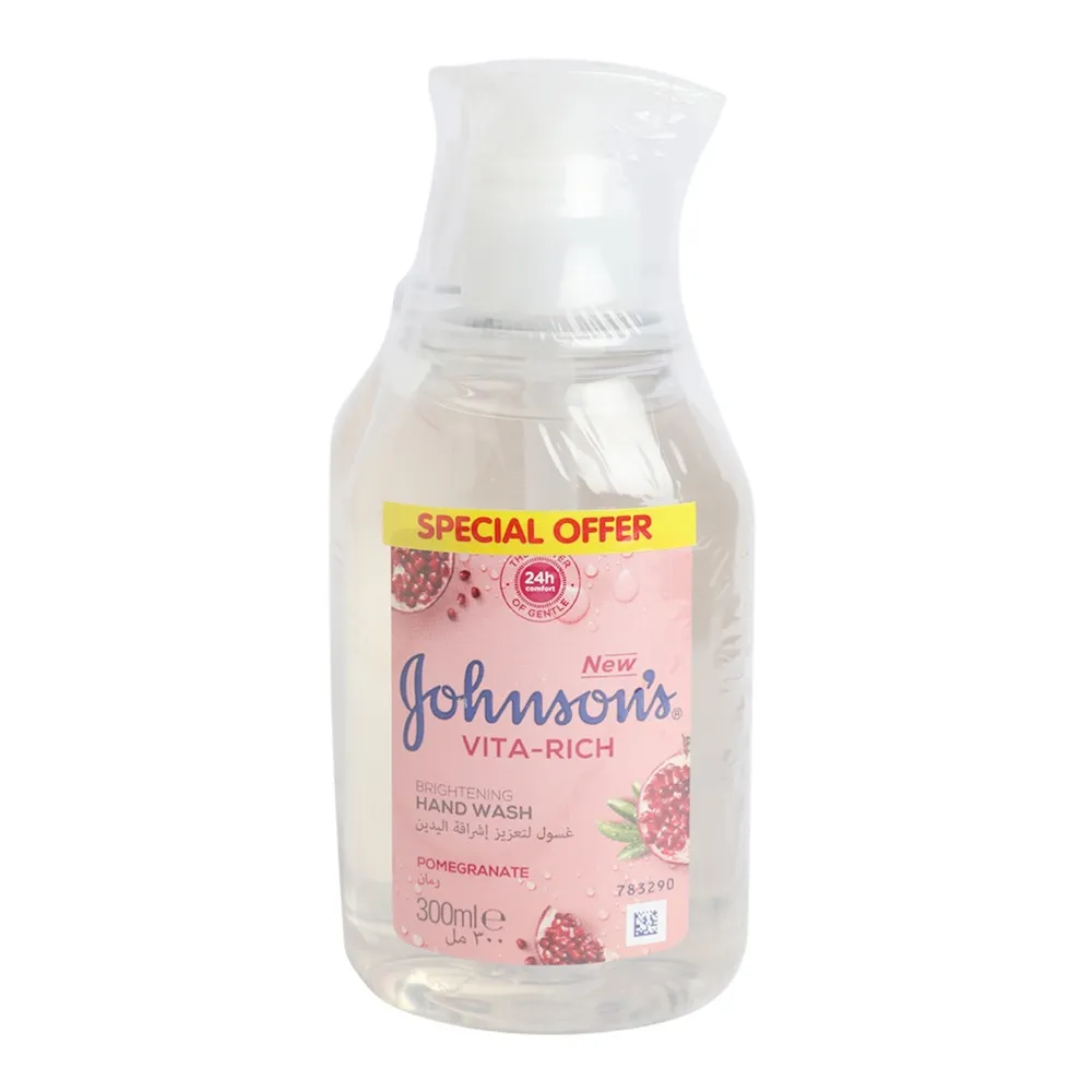 Johnson&Johnson غسول اليدين Vita Rich بخلاصة الرمان