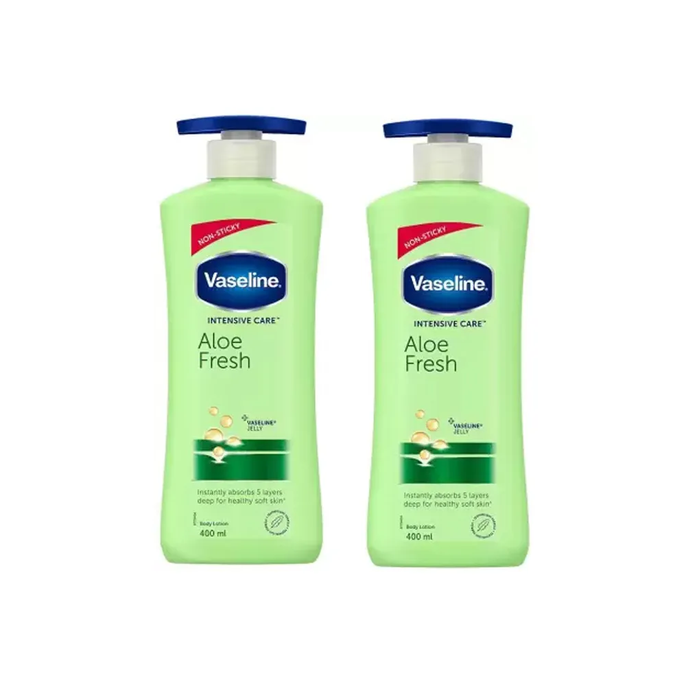 Vaseline لوشن الجسم للعناية المركزة بالألوفيرا المنعشة