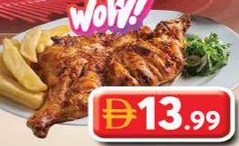 Charcol Chicken Half Combo