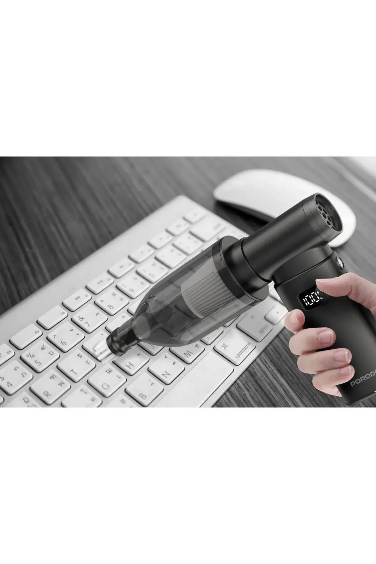 porodo مكنسة يدوية ومنفاخ هواء LifeStyle 2-in-1 بموتور 130000RPM وفلتر H14 HEPA