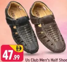 Us Club Men's Half Shoe