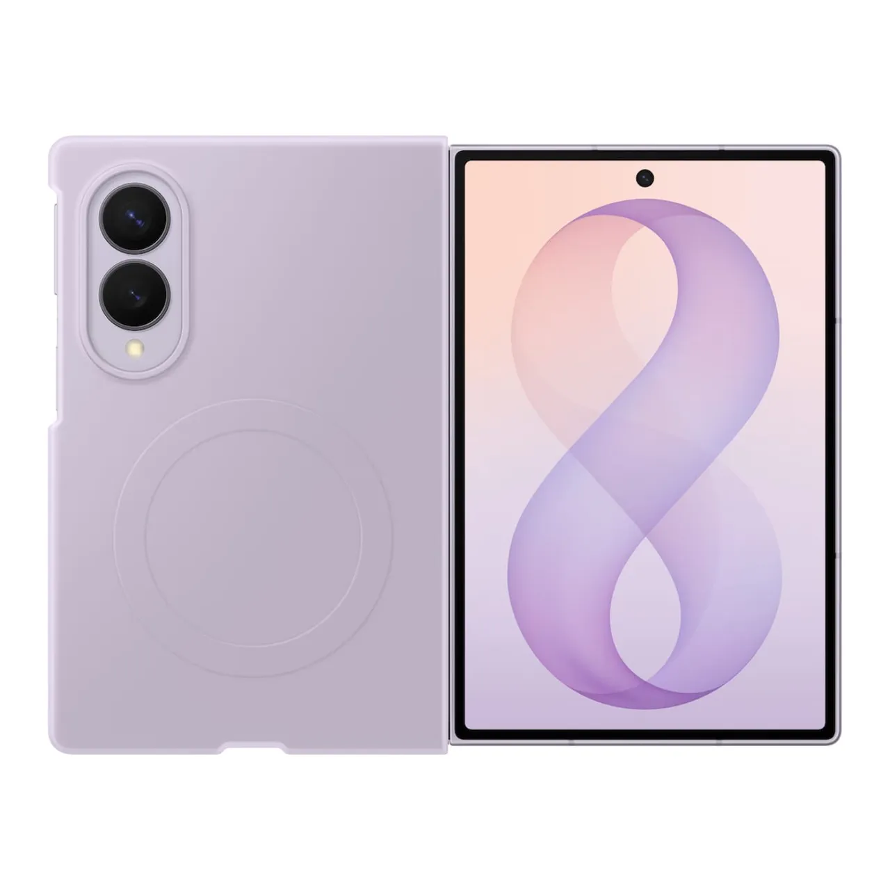 Samsung جراب سيليكون مغناطيسي Galaxy Z Fold8، لافندر، EF-EF971CVEGWW