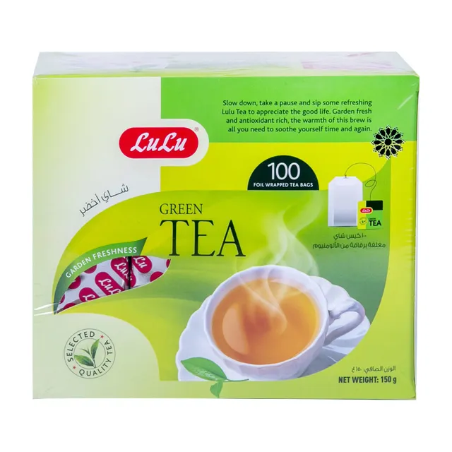 LuLu PL LuLu Green Tea Bags 100pcs
