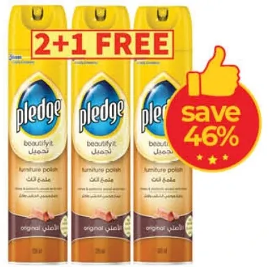 Pledge Furniture Polish Original