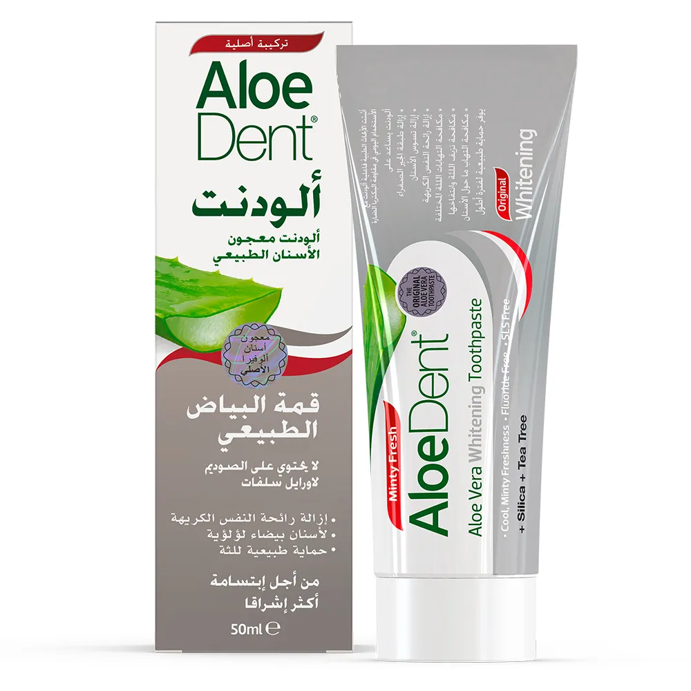 Aloe Dent معجون أسنان مبيض