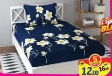 Maxgold شرشف مطاطي مفرد + غطاء وسادة
