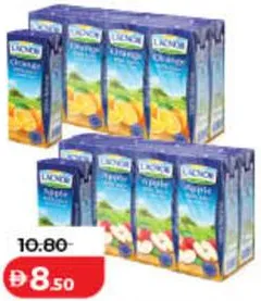 Lacnor 100% Juice Orange/Apple