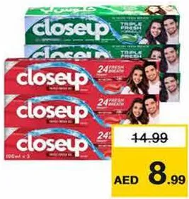 Closeup Toothpaste Assorted