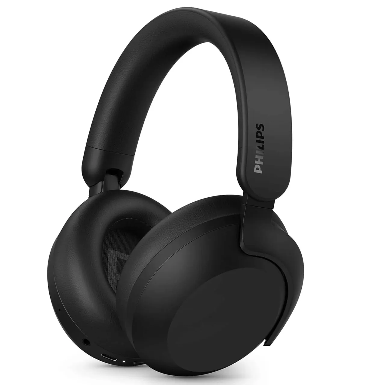 Philips سماعات رأس فوق الأذن لاسلكية بخاصية إلغاء الضوضاء TAH8000BK أسود
