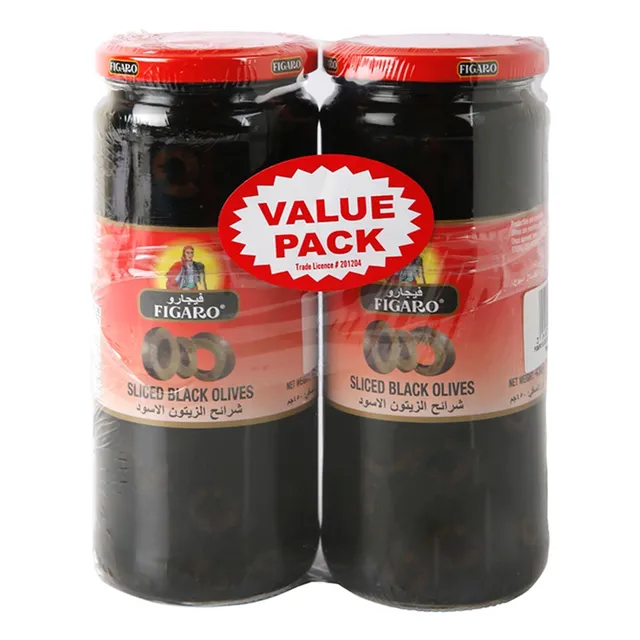 Figaro Sliced Black Olive 230 g
