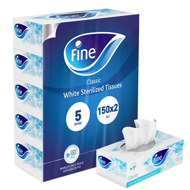 Fine Facial Tissues 2Ply