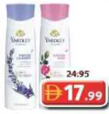 Yardley Body Spray Assorted