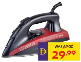 Black+Decker مكواة بخار