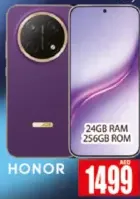 Honor X9E Pro، ذاكرة رام 24GB / ذاكرة تخزين 256GB؛ بطارية 11000mAh