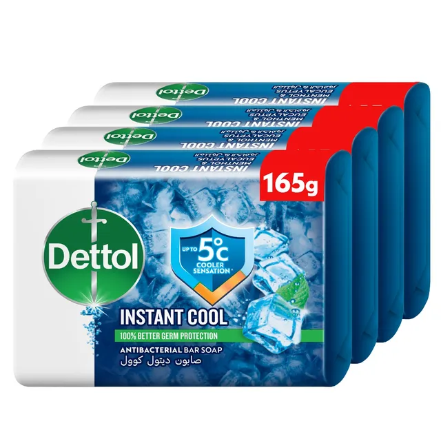 Dettol Soap Cool 165Gmx4Pcs