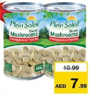 Plein Soleil فطر شرائح بلين سولاي