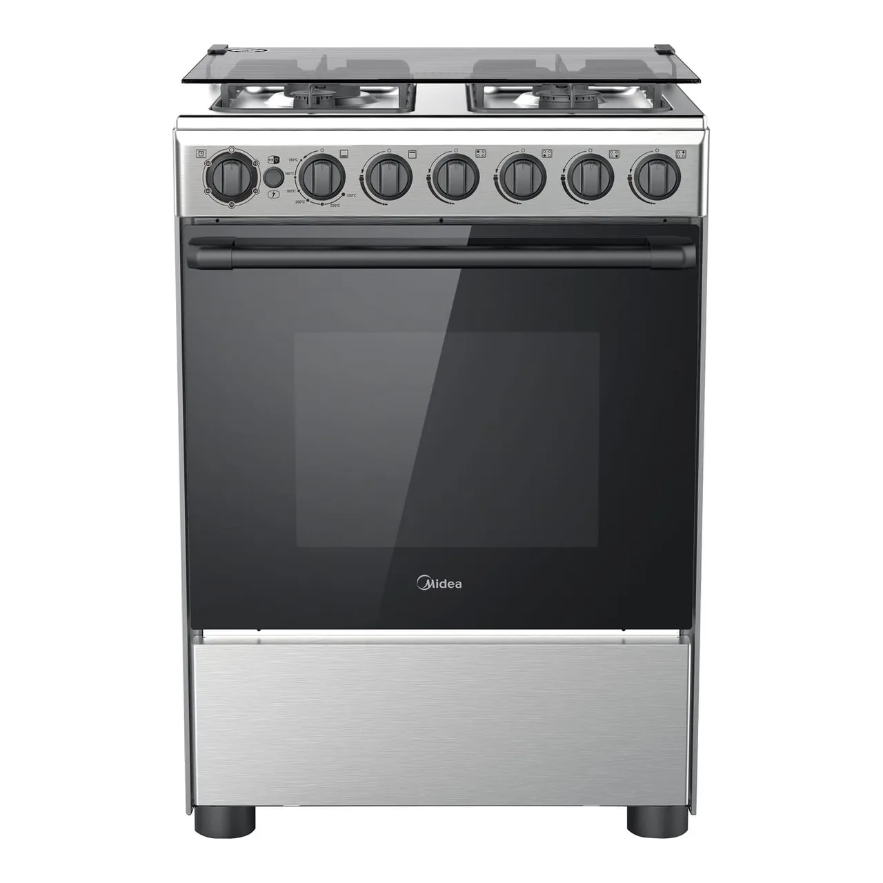 Midea نطاق طهي بالغاز BME62058FFDD ‏4 Burner مقاس 60x60cm
