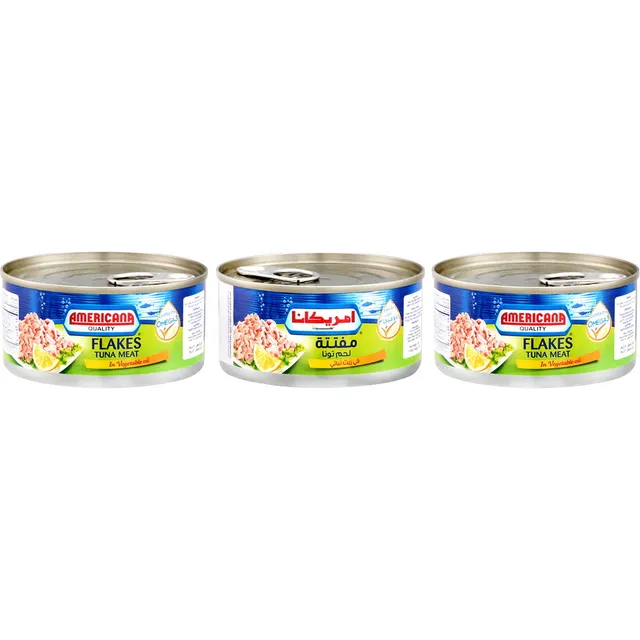 Americana Light Meat Tuna Flakes In Vegetable Oil