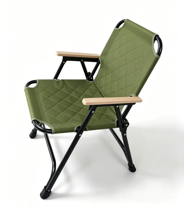 Royal Relax Cotton-Filled Foldable Kermit Chair, Green, 2026029