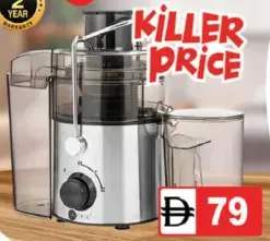 Afra Juicer 2Spd 400W 60 mm AF0400JCSL