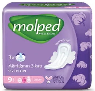 Molped Sanitary Maxi Night Pad