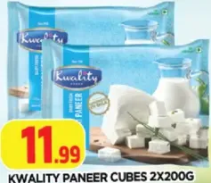 Kwality Paneer Cubes