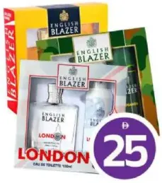 English Blazer Edt + Bs Assorted