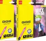 Gigis Extra Long Wax Crayons