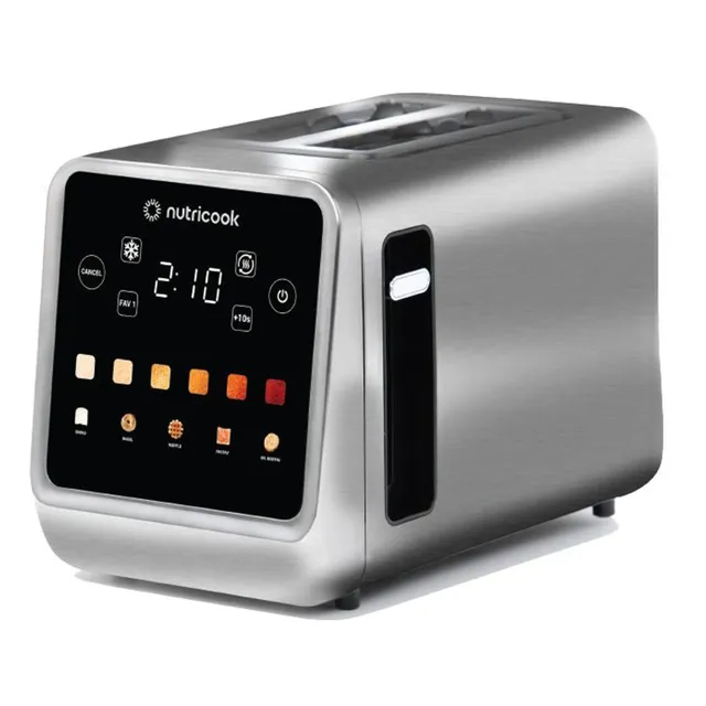 Nutricook Nurtricook 2 Slice Stainless Steel Digital Toaster, 850W, NC-TS201