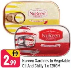 Nureen Sardines In Vegetable Oil And Chilly