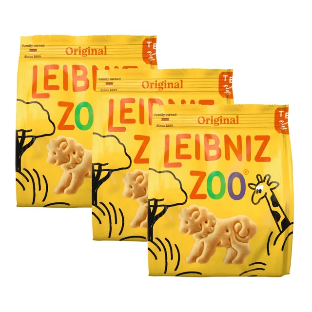 Bahlsen Leibniz Zoo Country 100Gmx3Pcs